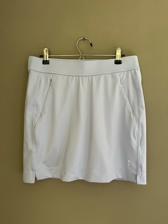 Belyn Key Pants - Belyn Key Light Lavender Athletic Skort Skirt Side and Back Pockets Small Golf